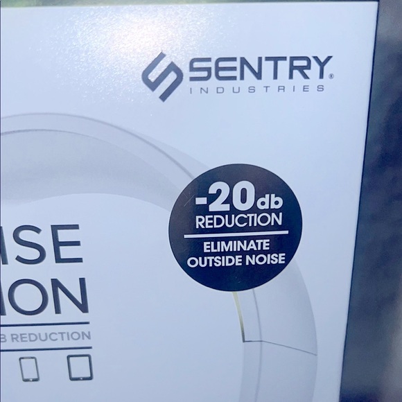 Sentry Over-Ear Headphones White ANC Bluetooth w/noise‎ cancellation - Picture 6 of 16